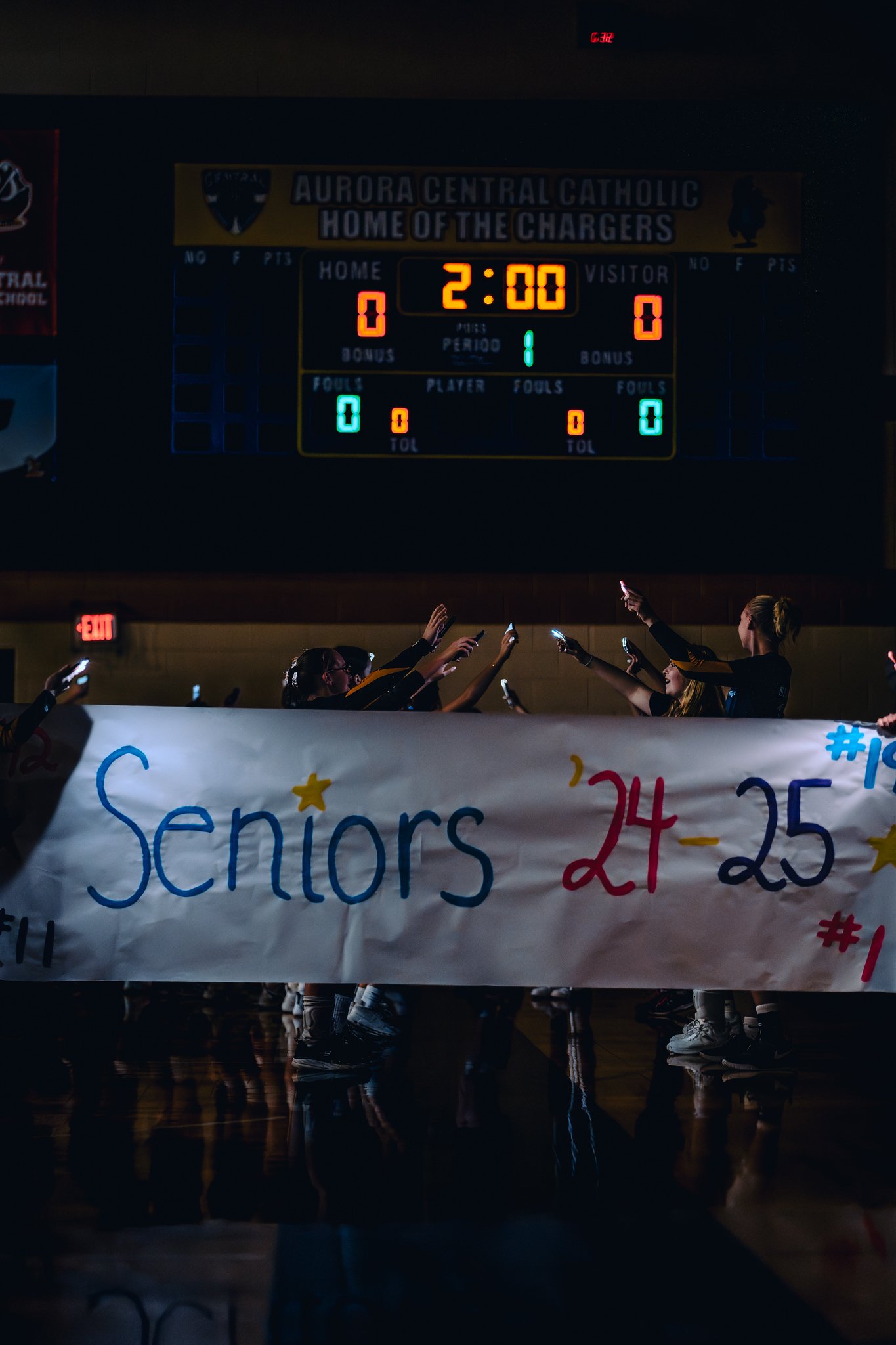 ACC VB Senior Night - Jan 1