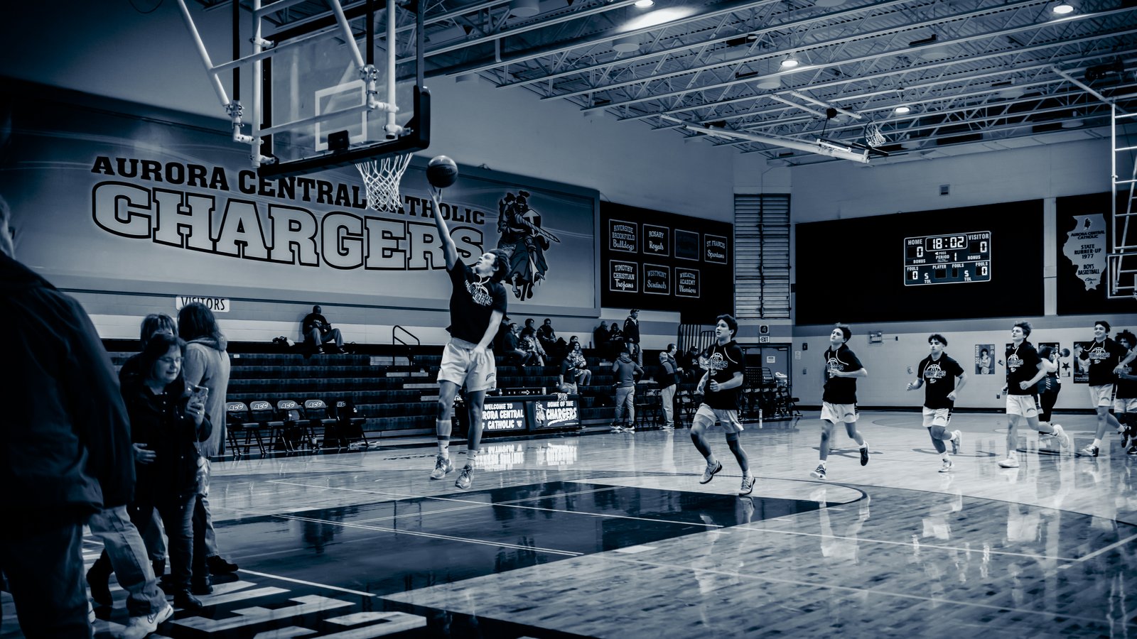 ACC Boys Basketball Senior Night - Feb 10
