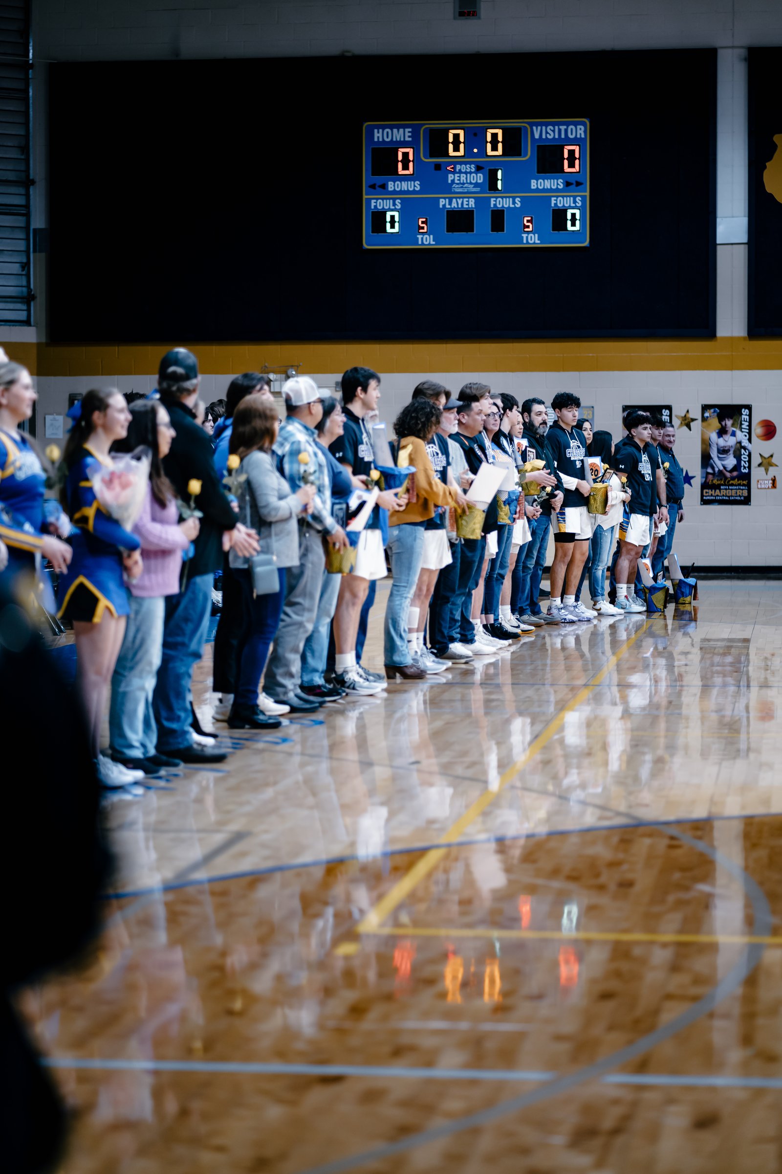 ACC Boys Basketball Senior Night - Feb 10
