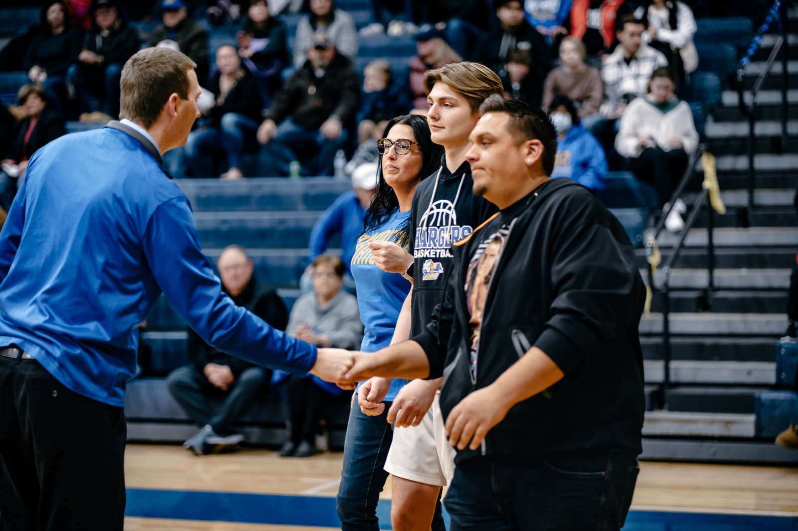ACC Boys Basketball Senior Night - Feb 10