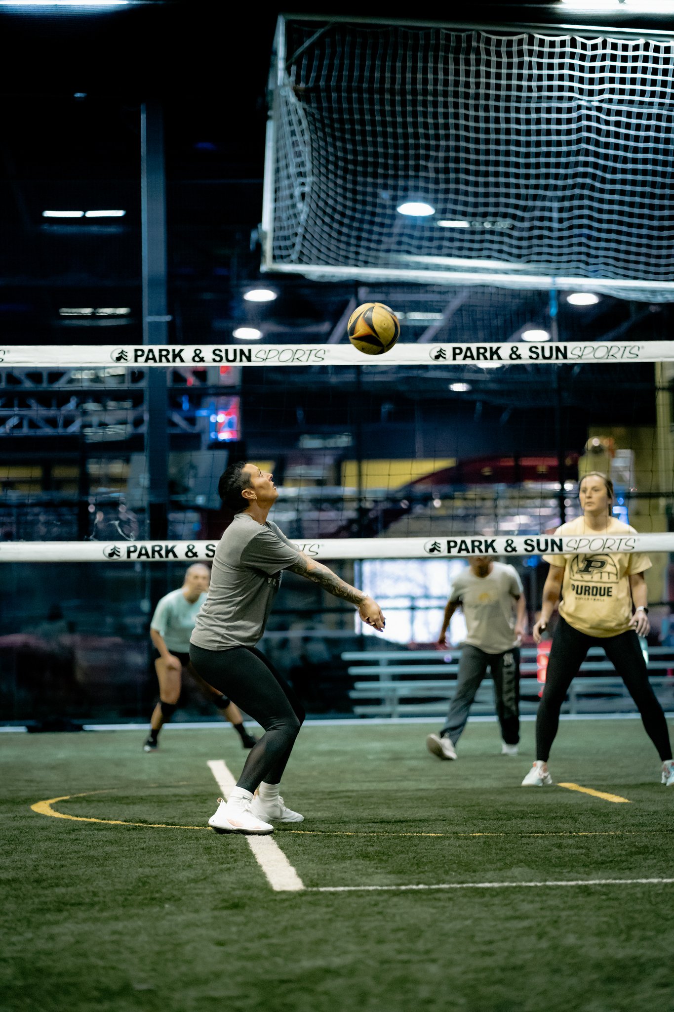 Players Sports Winter Grass Luau