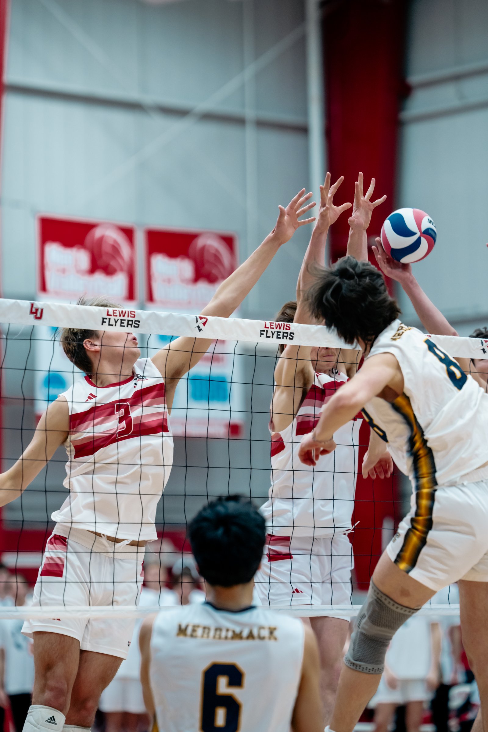 2024 Men's VB - Lewis vs Merrimack
