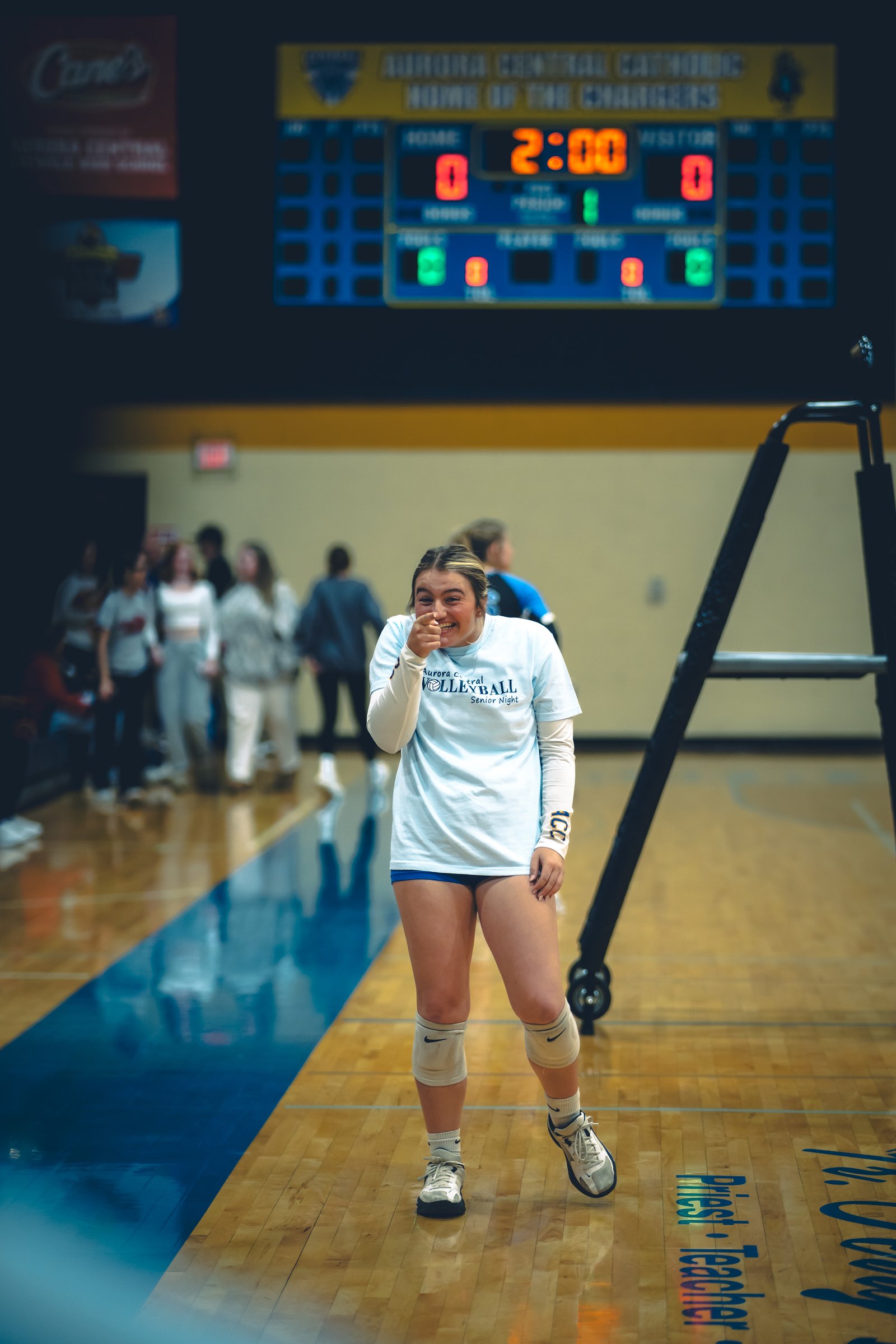 ACC VB Senior Night - Jan 1