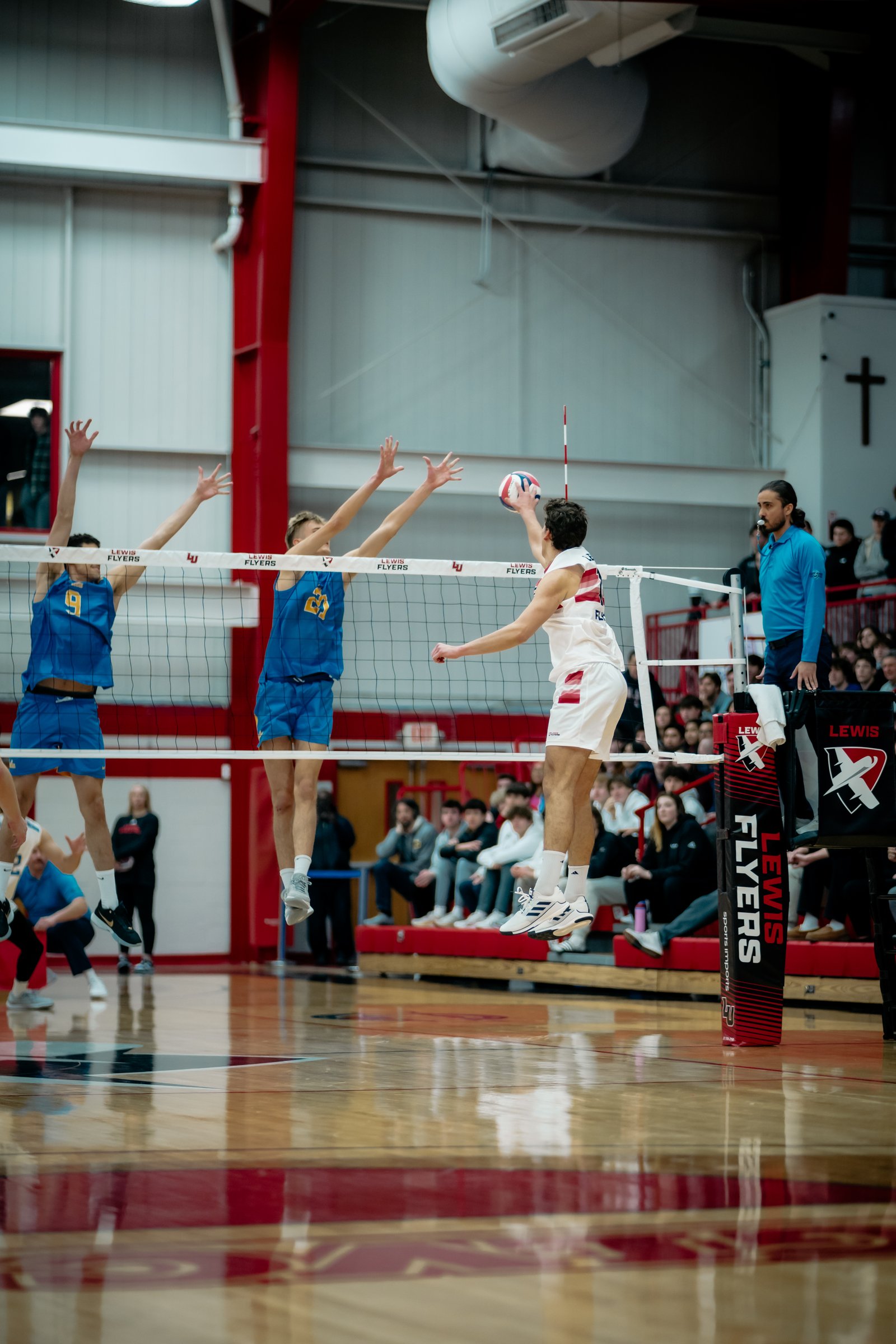 2024 Men's VB - Lewis vs UCLA 11-Jan