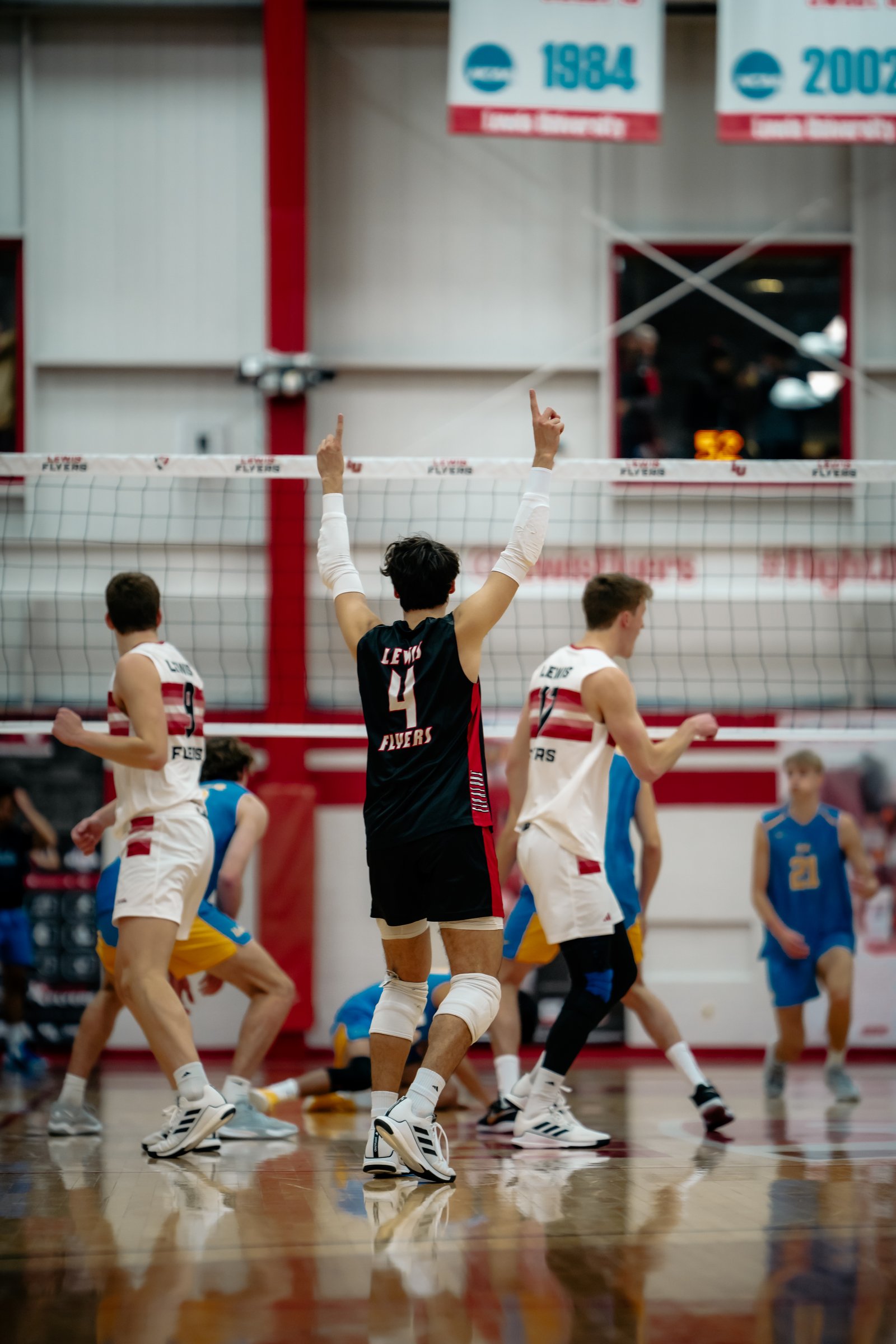 2024 Men's VB - Lewis vs UCLA 11-Jan