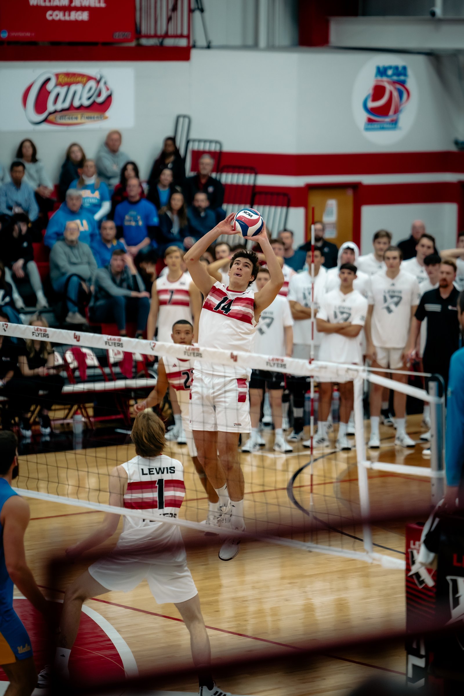 2024 Men's VB - Lewis vs UCLA 11-Jan