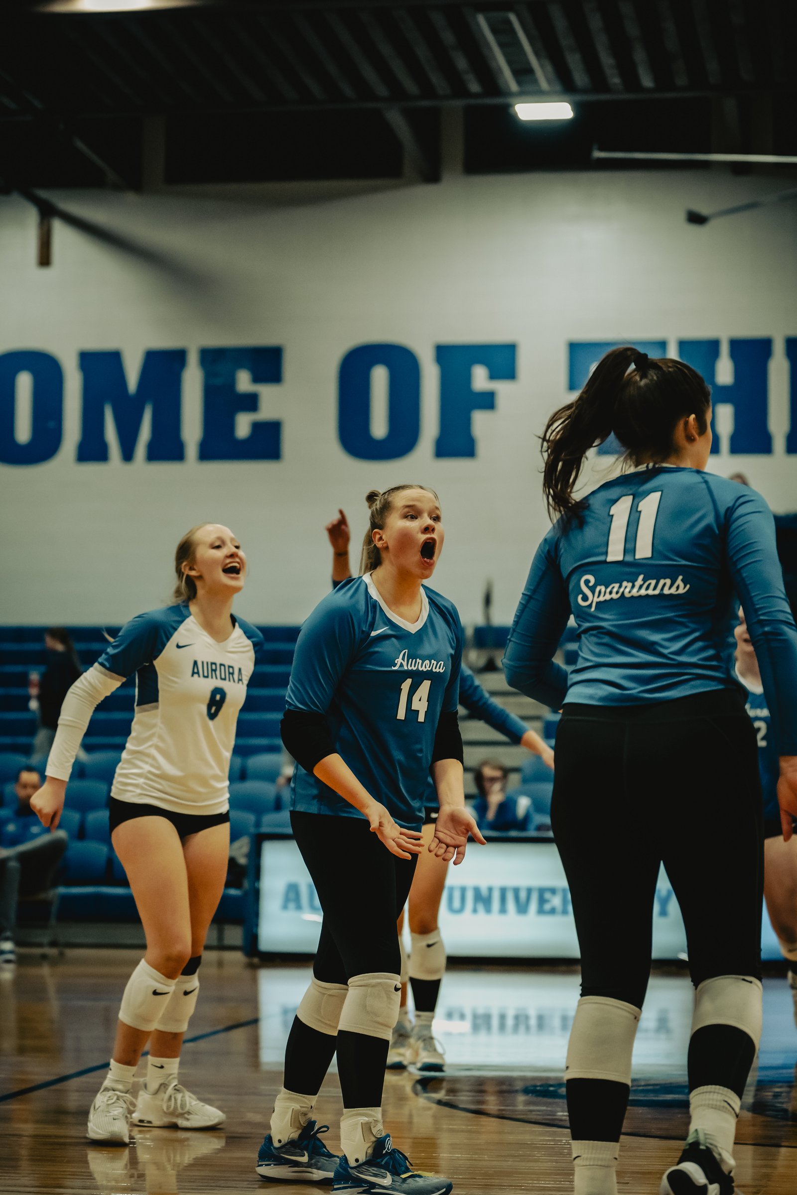 AU Spartans Women's Volleyball 02-Nov