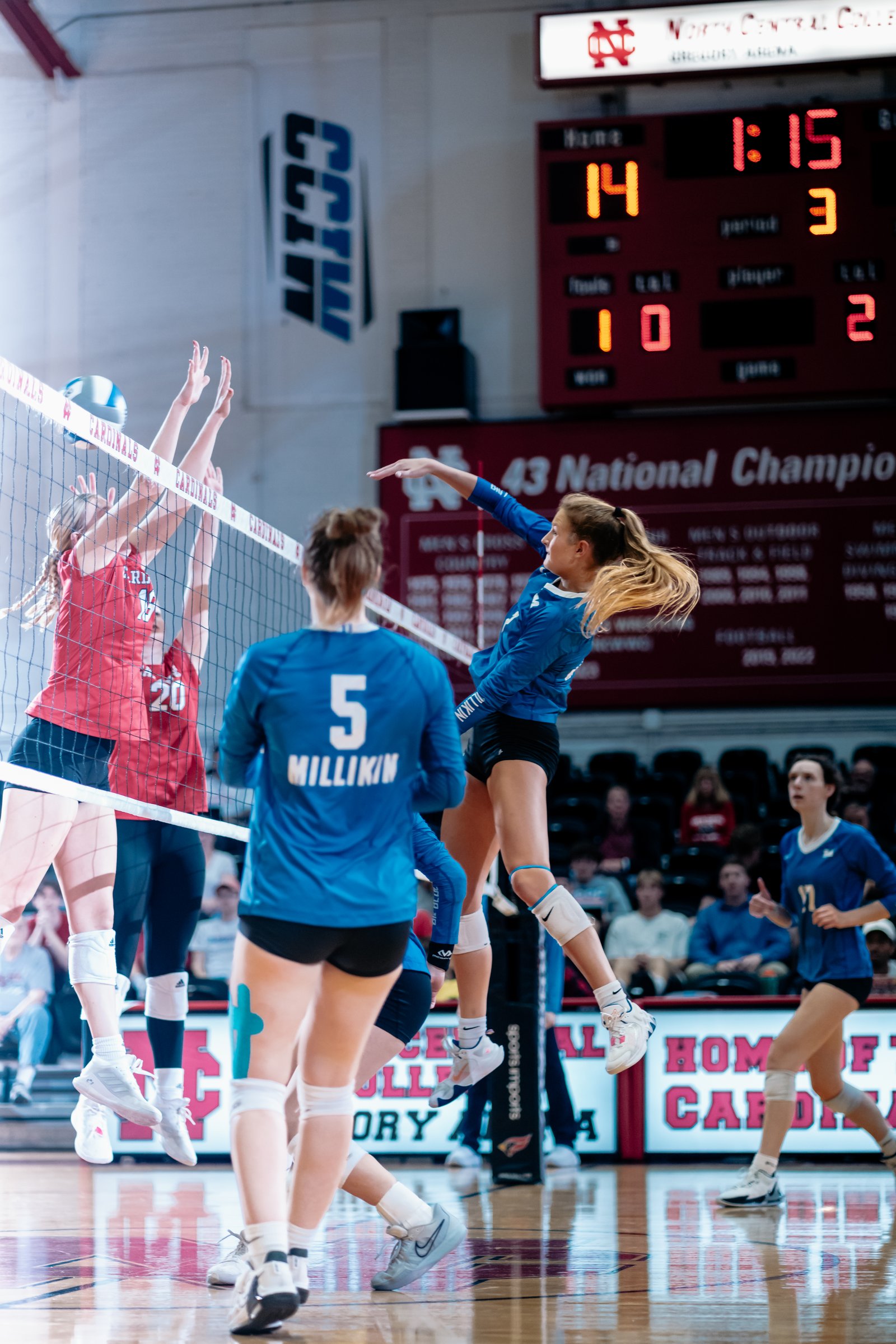 Millikin Volleyball at North Centr