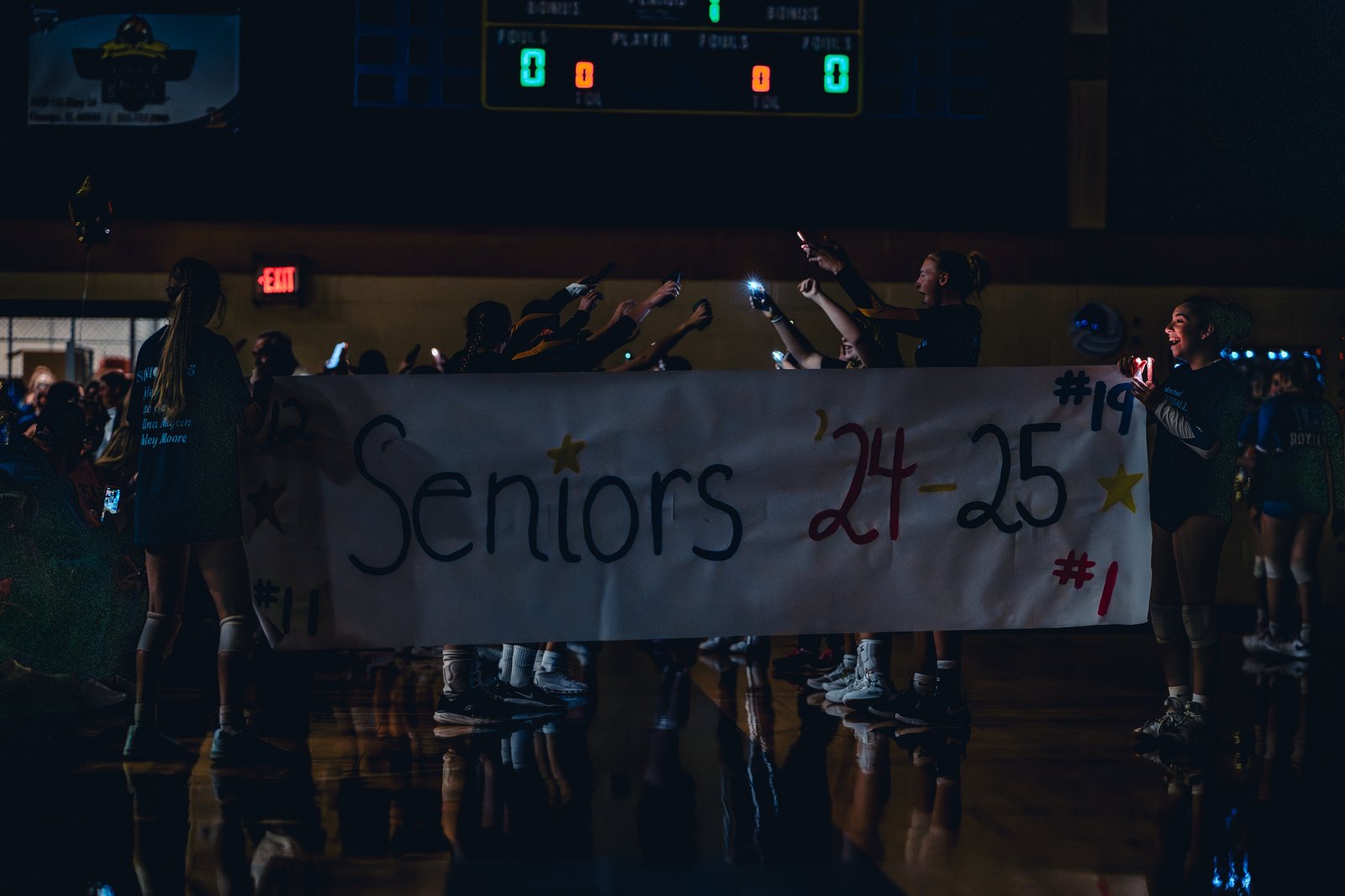 ACC VB Senior Night - Jan 1