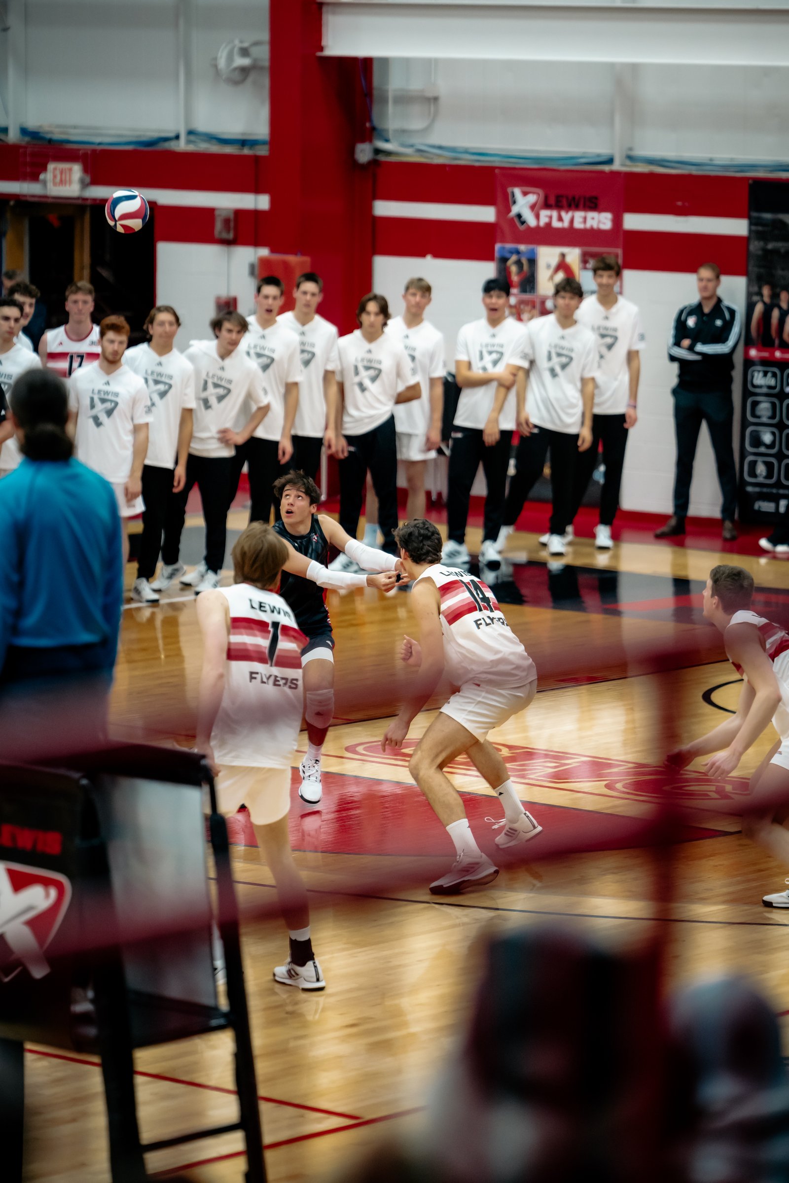 2024 Men's VB - Lewis vs UCLA 11-Jan