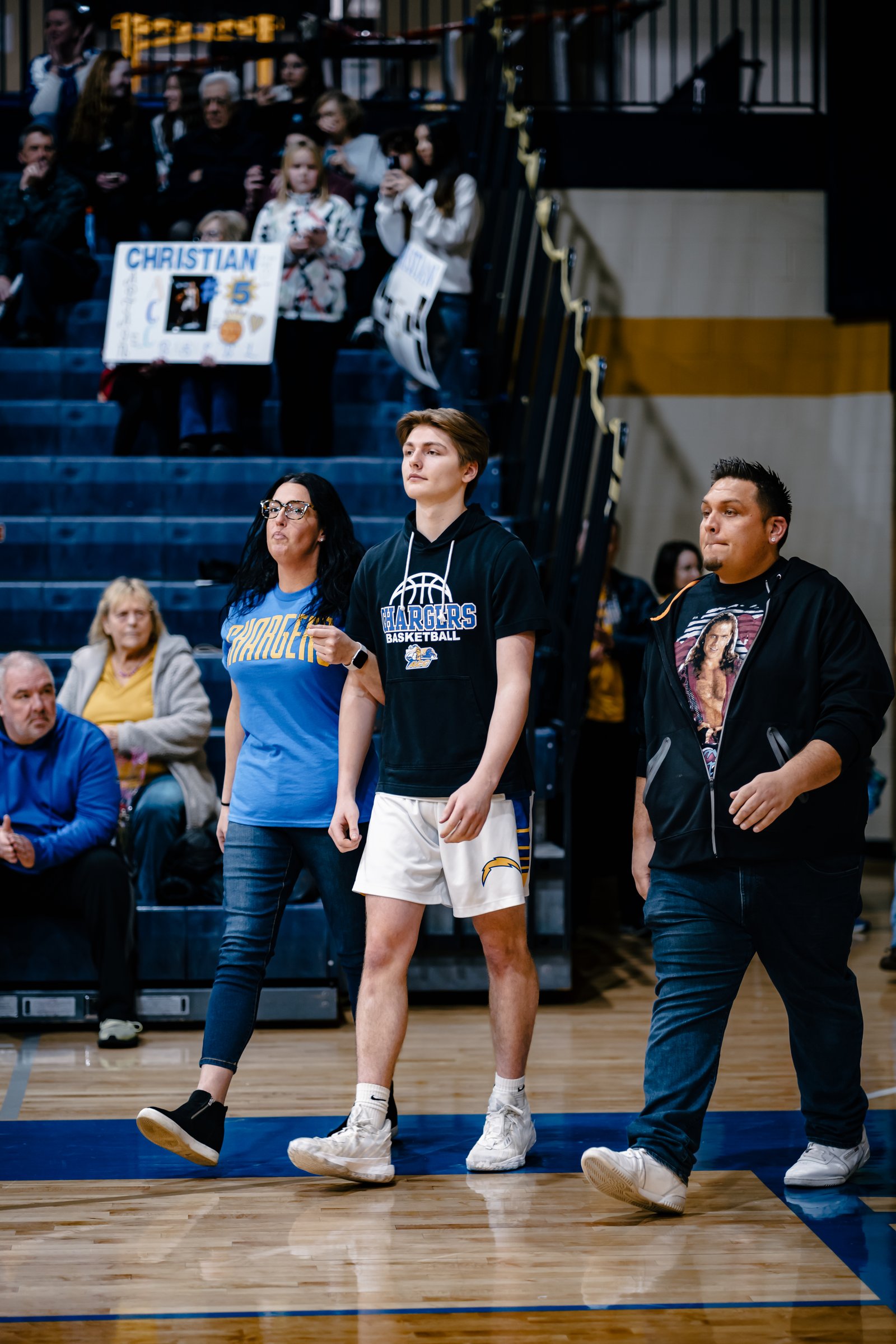 ACC Boys Basketball Senior Night - Feb 10