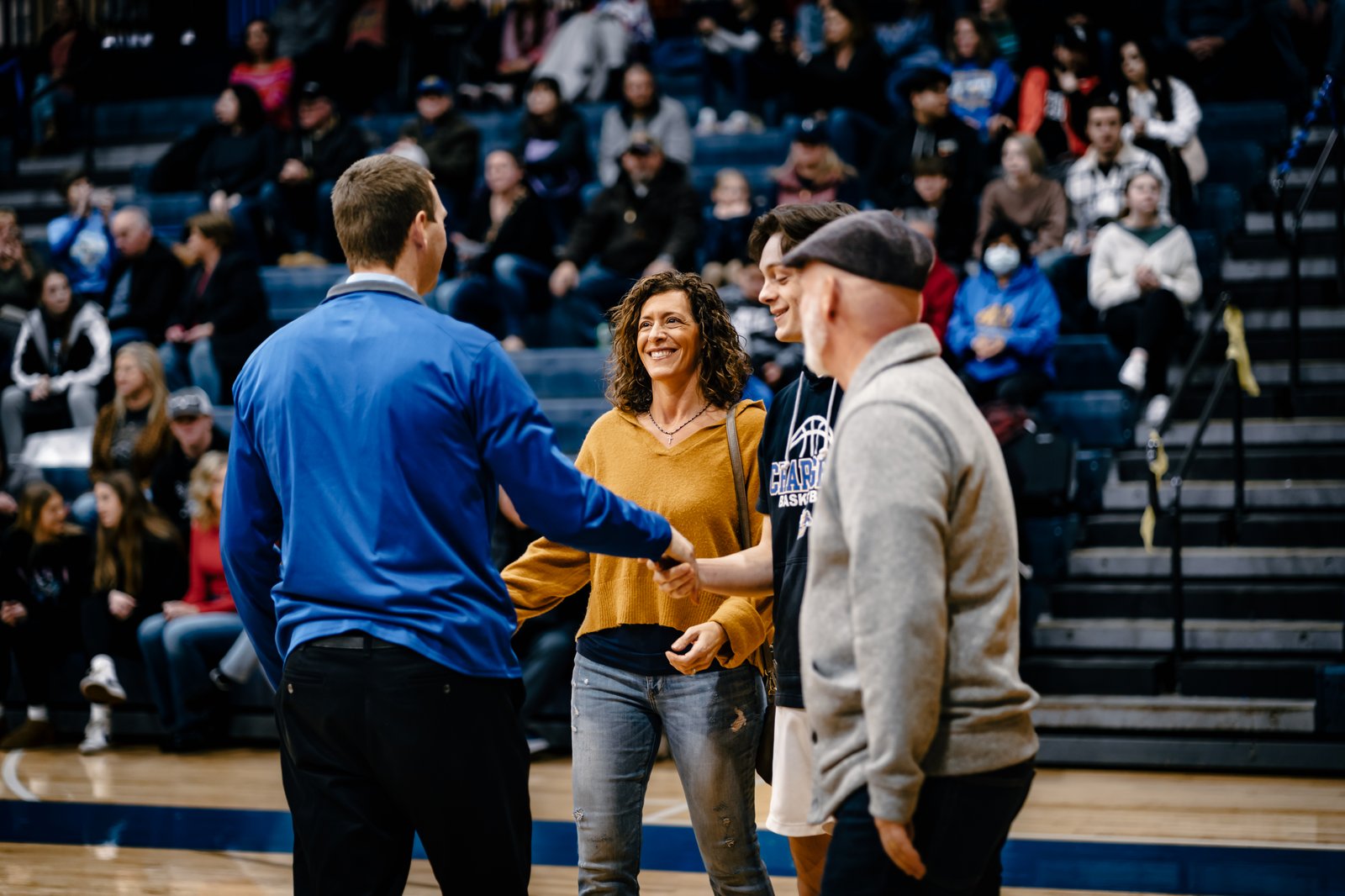 ACC Boys Basketball Senior Night - Feb 10
