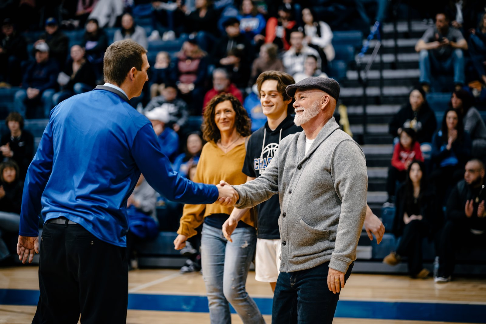 ACC Boys Basketball Senior Night - Feb 10