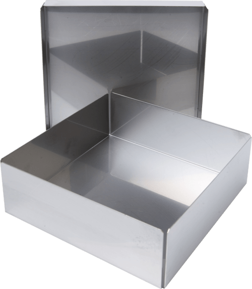 Standard 2" Aluminum Boxes With 81 Cell Dividers