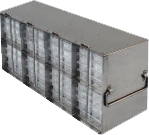 Upright Freezer Racks for 96-Well and 384-Well Plates with Locking Rod - Rack Only (56-64 Plates)