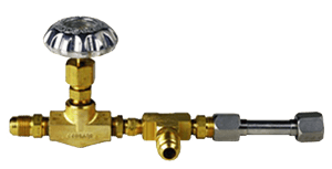 T-Valve Assembly for Liquid Nitrogen Systems