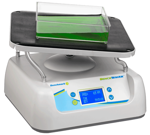 BenchWaver™ 3D Rocker with flat mat, 13.5x13" platform, 100-240V (US Plug) 3D Rocking Platforms (Nutating Mixers)