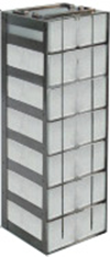 Chest Freezer Racks for 50-Cell 1.5ml Microtube Boxes - Rack Only - 7 Boxes High