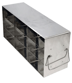 Value Series Upright Freezer Rack for Standard 3" Boxes- Rack Only- 3 Boxes Deep x 3 Boxes High