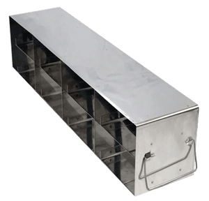 Value Series Upright Freezer Rack for Standard 3" Boxes- Rack Only- 4 Boxes Deep x 2 Boxes High
