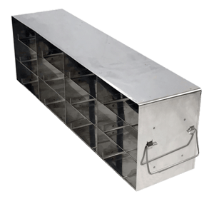 Value Series Upright Freezer Rack for Standard 2" Boxes- Rack Only (4 Boxes Deep x 3 Boxes High)