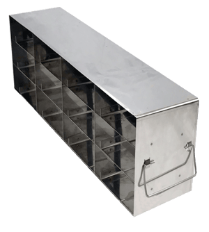 Value Series Upright Freezer Rack for Standard 3" Boxes- Rack Only- 4 Boxes Deep x 3 Boxes High