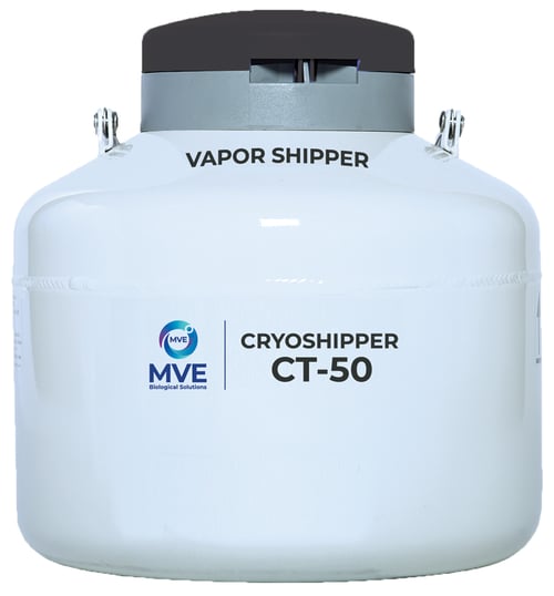 MVE CT-50 Blood Bag Cryoshipper (Capacity: 2 x 25mL Blood Bags)