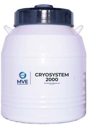 MVE CryoSystem 2000 Cryogenic Sample Storage (Capacity: 2000 x 2.0mL Vials)
