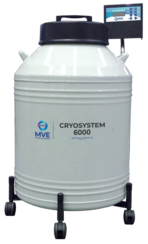 MVE CryoSystem 6000 Cryogenic Sample Storage with Full Auto (Capacity: 6,000 x 2.0ml vials)