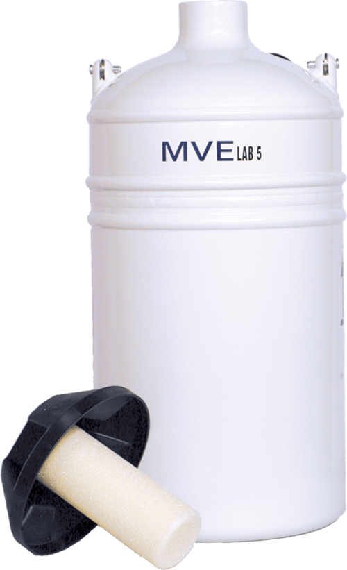 MVE LAB 5 Aluminum Cryogenic Dewar (Capacity: 5L)