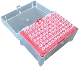 Sterile Filtered Pipette Tip Rack (Volume Range: 0.2 - 10ul)