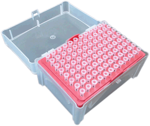 Sterile Filtered Pipette Tip Rack (Volume Range: 0.2 - 10ul)