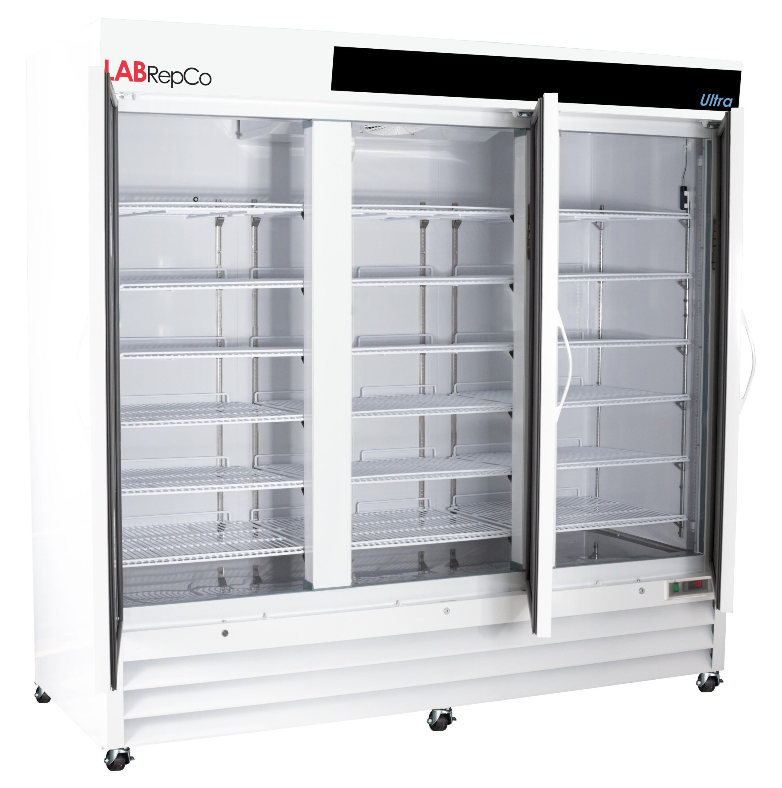 LabRepCo Ultra Series 72 Cu. Ft. Laboratory Refrigerator | Hinged Glass Door - Image 2