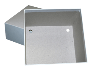 3.75” Fiberboard Box (without cell dividers) (Qty of 50)