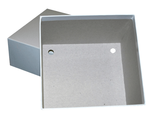 3.75” Fiberboard Box (without cell dividers) (Qty of 50)