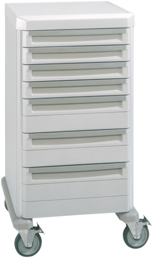 Metro Starsys® Single Wide Validation Cart in Taupe