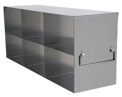 Upright Freezer Racks for 3.75" Boxes- Rack Only- 3 Boxes Deep x 2 Boxes High