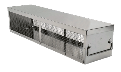 Medium Bin Style Organizer Freezer Rack with Lid (4 inches tall x 5 inches wide)