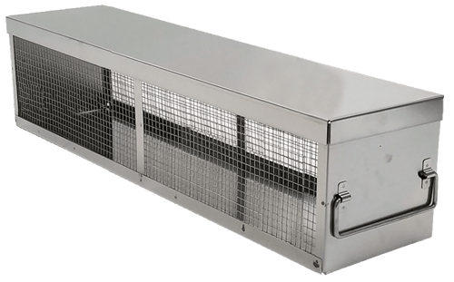 Medium Bin Style Organizer Freezer Rack with Lid (8 inches tall x 5 inches wide)