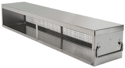 Medium Bin Style Organizer Freezer Rack with Lid (11 inches tall x 11 inches wide)
