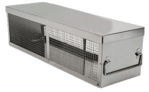 Small Bin Style Organizer Freezer Rack with Lid (6 inches tall x 5 inches wide)