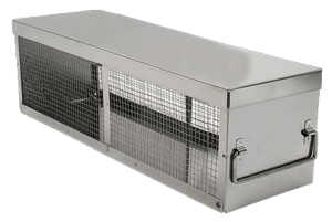 Small Bin Style Organizer Freezer Rack with Lid (8 inches tall x 5 inches wide)