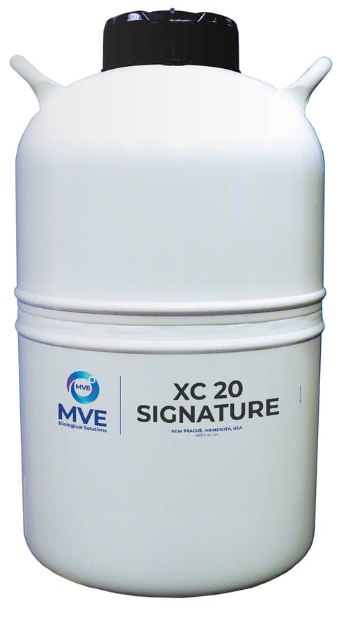 MVE XC 20 Cryogenic Sample Storage (Capacity: 210 x 2.0 ml vials)