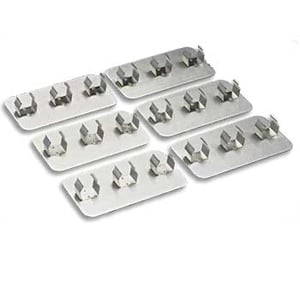 6 Clip Plates for 3 Each 28-30mm Tubes