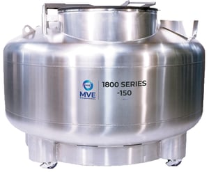 MVE 1842P-150 Stock Series LN2 Freezer (Capacity: 23,520 x 2.0 ml vials)