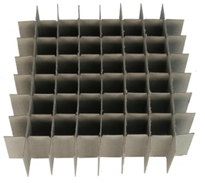 64 Cell Divider for 2 Inch & 3 Inch Boxes (Qty of 120)