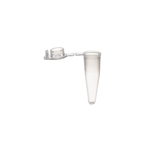 Flat Top PCR Reaction Tube for 0.2 ml with Snap Cap | Natural | Quantity 1000