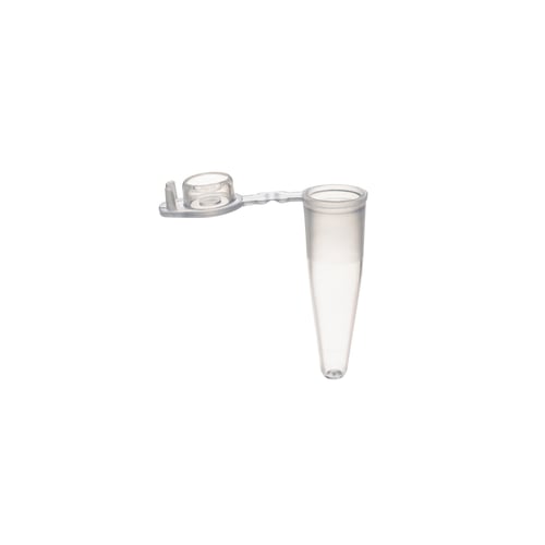 Flat Top PCR Reaction Tube for 0.2 ml with Snap Cap | Natural | Quantity 1000