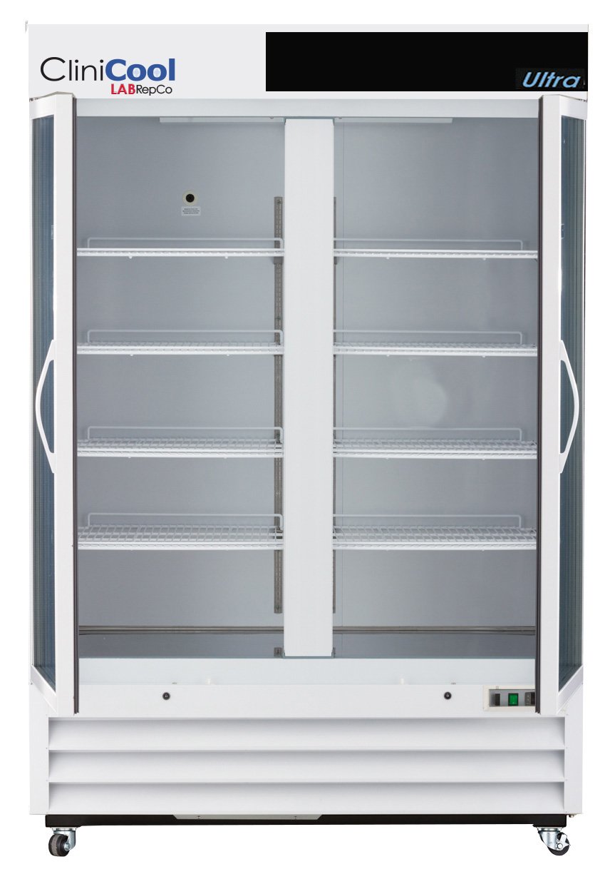 LabRepCo CliniCool© Ultra Series 49 Cu. Ft. Medical-Grade Refrigerator for Vaccine Storage | Hinged Glass Door - Image 2