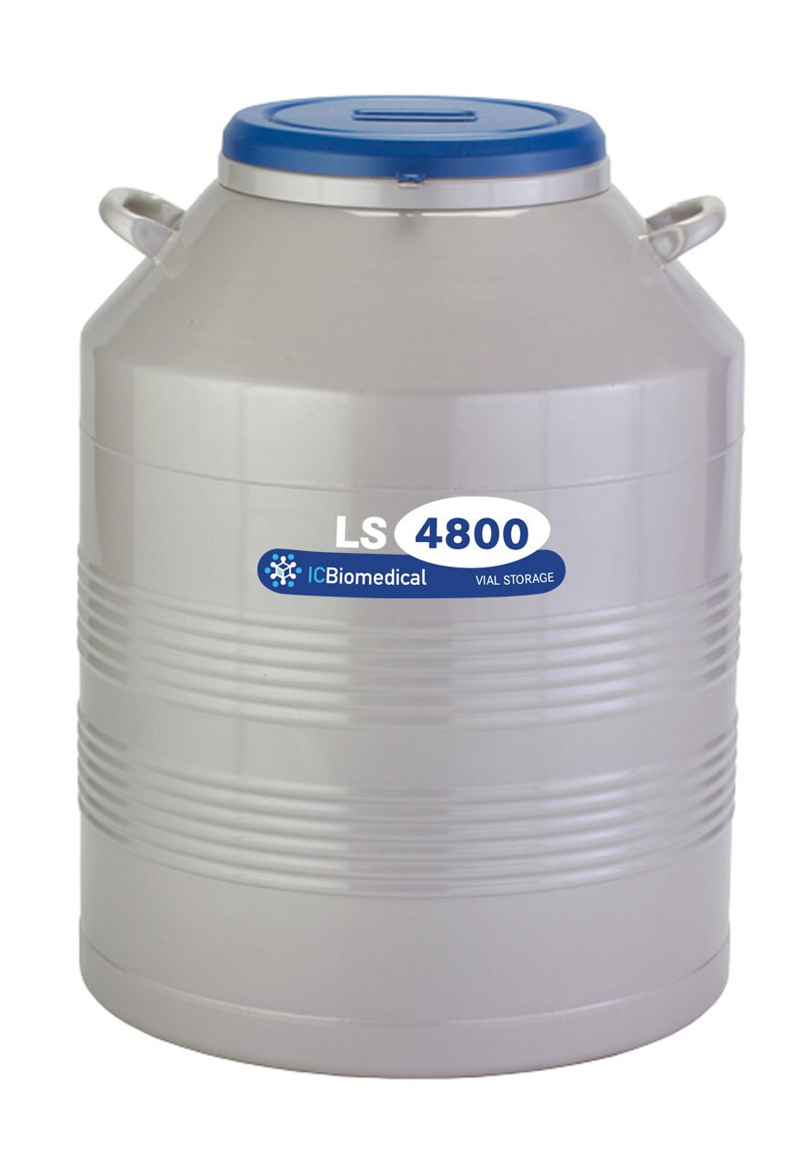 IC Biomedical HC20 Series Liquid Nitrogen Freezer with (6) 11